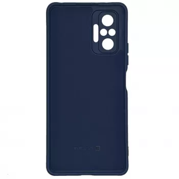Evelatus Capa de silicone nano Soft Touch TPU para Xiaomi Redmi Note 10 Pro - Azul