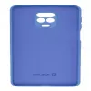 Evelatus Capa em silicone Nano Soft Touch TPU para Xiaomi Redmi Note 9 Pro / Redmi Note 9S - azul