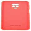 Evelatus Capa de silicone nano Soft Touch TPU vermelha para Xiaomi Redmi Note 9 Pro / Redmi Note 9S