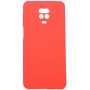 Evelatus Capa de silicone nano Soft Touch TPU vermelha para Xiaomi Redmi Note 9 Pro / Redmi Note 9S