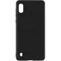 Evelatus Parte traseira em silicone Soft Touch para Samsung A10 preta