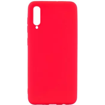 Evelatus Capa de silicone Nano Soft Touch TPU para Samsung A30s/A50/A50s vermelha