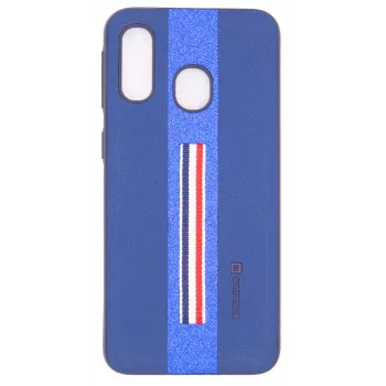 Evelatus Samsung A40 Capa traseira Dazzel azul