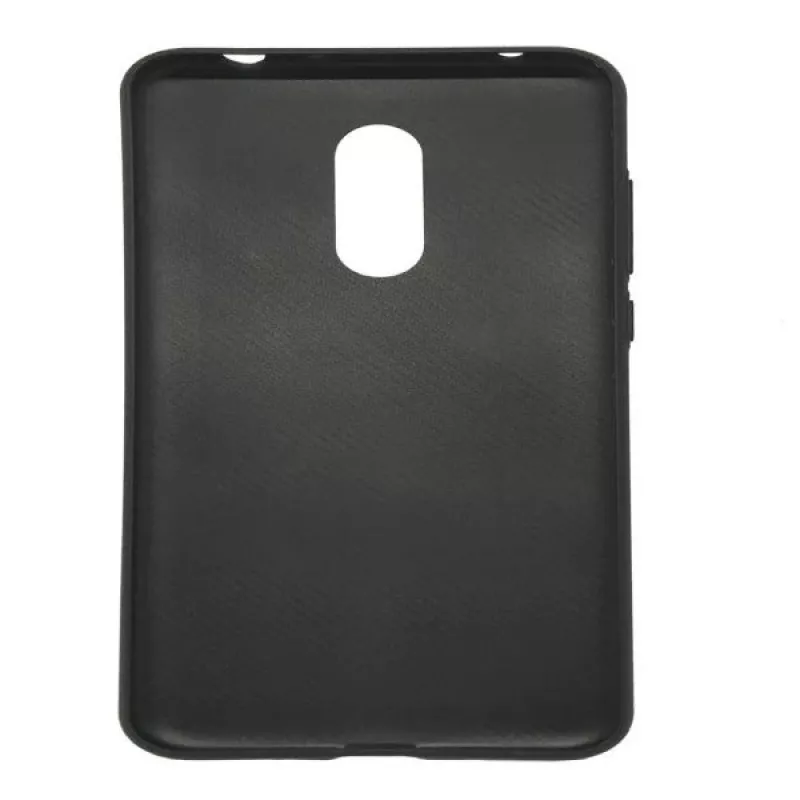 Capa TPU Evelatus 2 com placa metálica (compatível com suporte magnético de automóvel) para Samsung A6 Plus 2018 preta