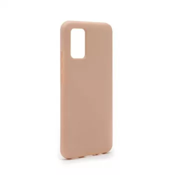 Evelatus Capa de silicone nano Soft Touch TPU para Samsung Galaxy A02s bege