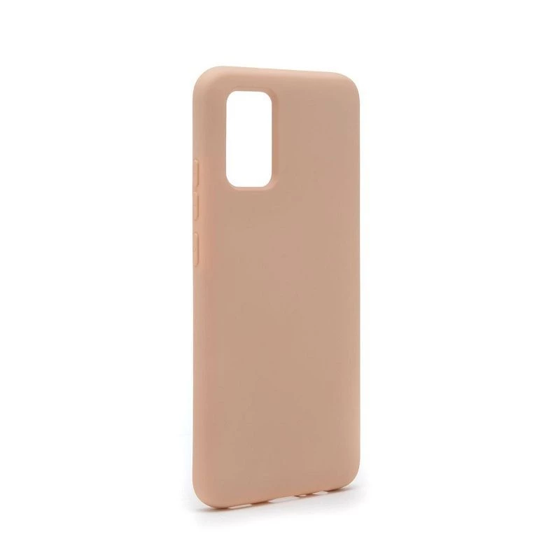 Evelatus Capa de silicone nano Soft Touch TPU para Samsung Galaxy A02s bege