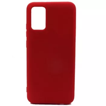 Capa Evelatus Nano Silicone Soft Touch TPU para Samsung Galaxy A02s vermelha