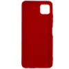 Evelatus Capa de silicone nano Soft Touch TPU para Samsung Galaxy A03 vermelha