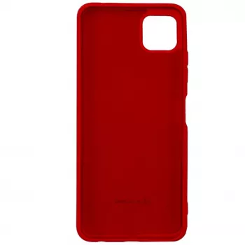 Evelatus Capa de silicone nano Soft Touch TPU para Samsung Galaxy A03 vermelha