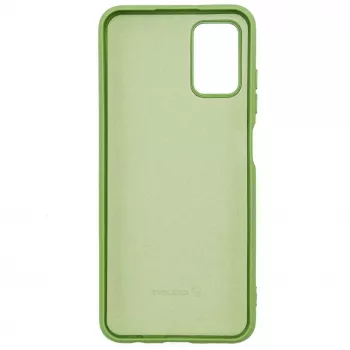 Evelatus Samsung Galaxy A03s Capa de Silicone Nano Soft Touch TPU Verde