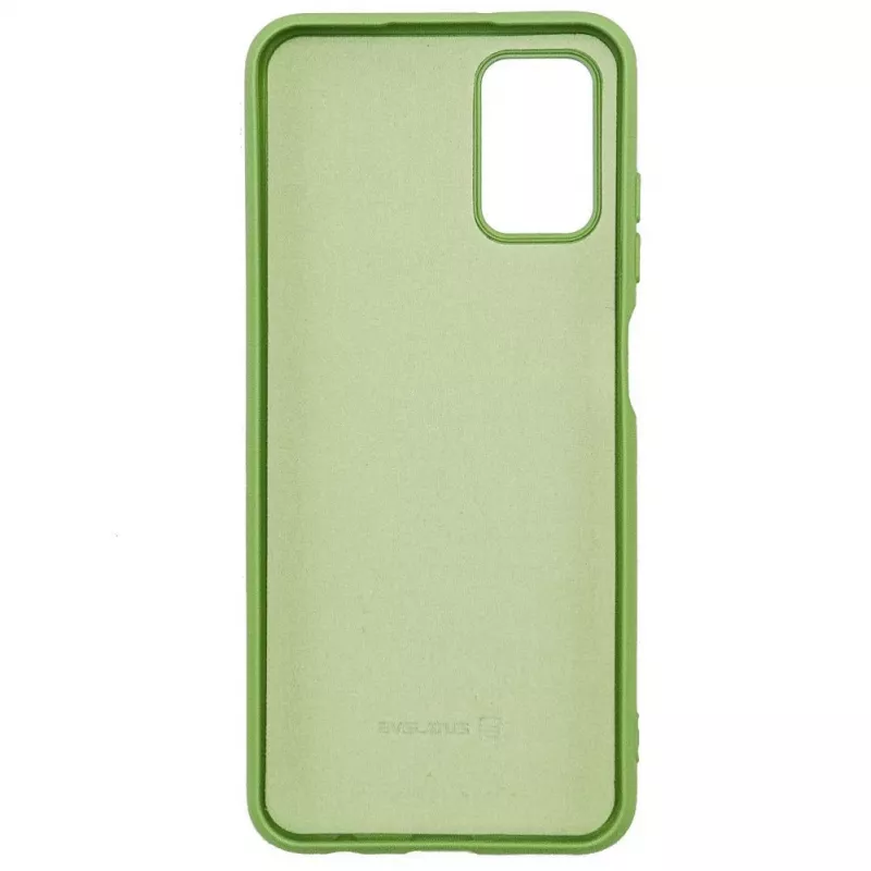 Evelatus Samsung Galaxy A03s Capa de Silicone Nano Soft Touch TPU Verde