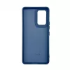 Capa Evelatus Nano Silicone Soft Touch TPU azul-meia-noite para Samsung Galaxy A03s