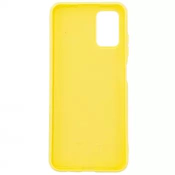 Evelatus Capa em Silicone Soft Touch para Samsung Galaxy A03s Amarelo
