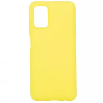 Evelatus Capa em Silicone Soft Touch para Samsung Galaxy A03s Amarelo