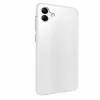 Capa de silicone transparente EVELATUS para Samsung Galaxy A04E / A04 1,5mm TPU transparente