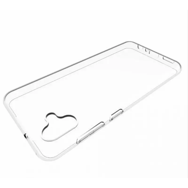 Capa de silicone transparente EVELATUS para Samsung Galaxy A04E / A04 1,5mm TPU transparente