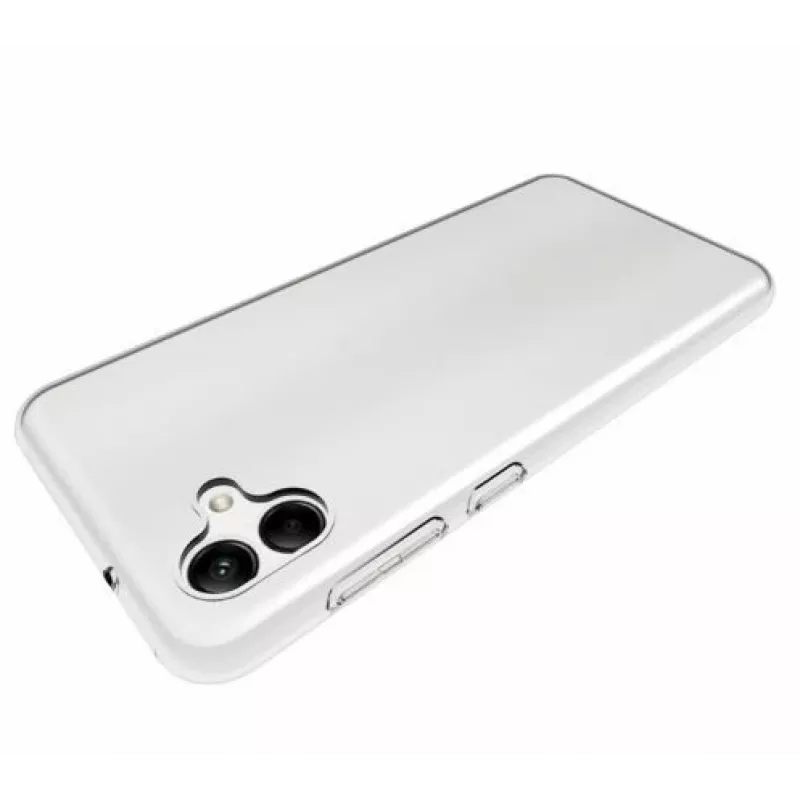 Capa de silicone transparente EVELATUS para Samsung Galaxy A04E / A04 1,5mm TPU transparente