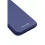 Capa de silicone nano Evelatus para Samsung Galaxy A04E / A04 Soft Touch TPU azul-escuro