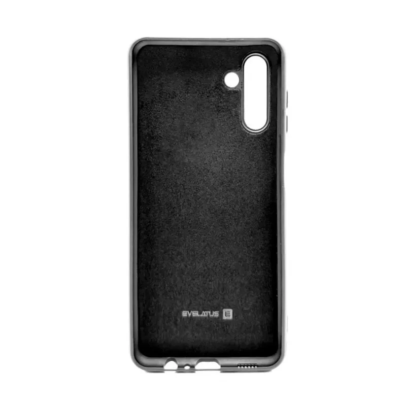Capa Evelatus Nano Silicone Soft Touch TPU preta para Samsung Galaxy A04s / A13 5G