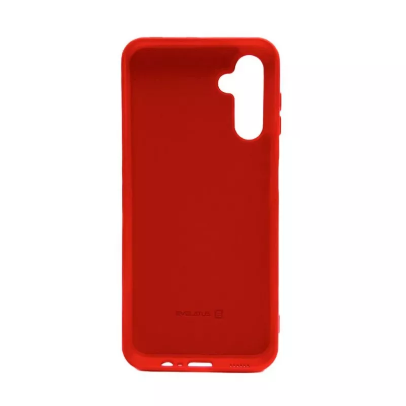 Capa de silicone Evelatus Nano para Samsung Galaxy A04s / A13 5G Soft Touch TPU Vermelho