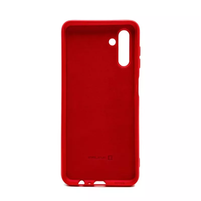 Evelatus Capa de silicone nano para Samsung Galaxy A04s / A13 5G Soft Touch TPU vermelha