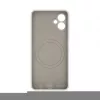 Evelatus Capa de silicone magnética Premium Soft-Touch para Samsung Galaxy A06 5G Pebble