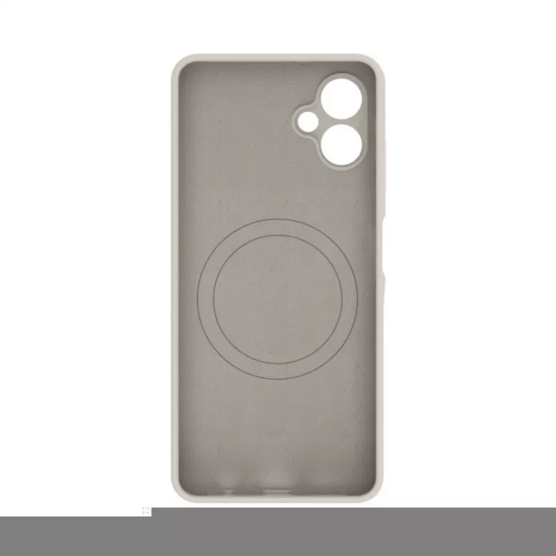 Evelatus Capa de silicone magnética Premium Soft-Touch para Samsung Galaxy A06 5G Pebble