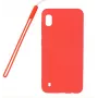 Evelatus Capa de silicone nano Soft Touch TPU para Samsung Galaxy A10 vermelha