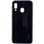 Evelatus Protetor de ecrã em vidro temperado Water Ripple Full Color Electroplating para Samsung Galaxy A10 preto