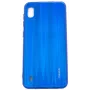 Evelatus Protetor de ecrã em vidro temperado Water Ripple Full Color Electroplating para Samsung Galaxy A10 azul