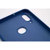 Evelatus Capa de silicone nano Soft Touch TPU para Samsung Galaxy A10S azul