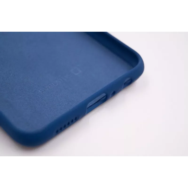 Evelatus Capa de silicone nano Soft Touch TPU para Samsung Galaxy A10S azul