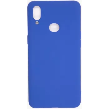 Evelatus Capa de silicone nano Soft Touch TPU para Samsung Galaxy A10S azul