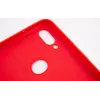 Capa de silicone nano Evelatus Soft Touch TPU para Samsung Galaxy A10s vermelha