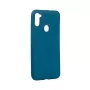 EVELATUS Capa de Silicone Nano Soft Touch TPU Azul para Samsung Galaxy A11