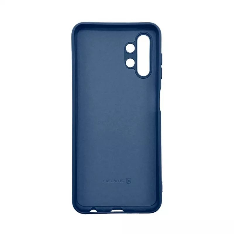 Capa de silicone Evelatus Nano para Samsung Galaxy A13 4G LTE Soft Touch TPU Azul