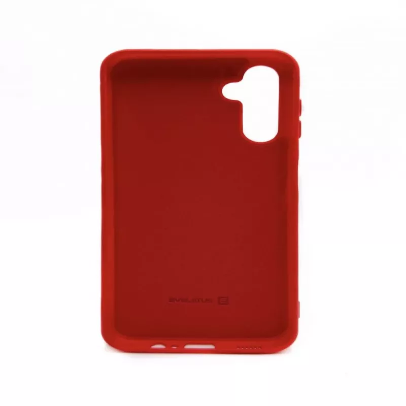 Evelatus Capa de silicone nano Soft Touch TPU para Samsung Galaxy A14 5G vermelho