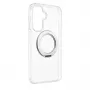 Evelatus Capa híbrida com MagSafe PC+TPU e suporte metálico 360 para Samsung Galaxy A17 4G / A17 5G, transparente