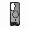 Capa MagSafe emborrachada com suporte Evelatus para Samsung Galaxy A17 4G / A17 5G preta