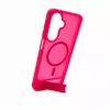 Capa MagSafe emborrachada com suporte Evelatus para Samsung Galaxy A17 4G / A17 5G, rosa