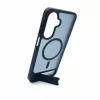 Evelatus Capa MagSafe emborrachada com suporte para Samsung Galaxy A17 4G / A17 5G azul-marinho