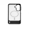 Capa MagSafe emborrachada com suporte Evelatus para Samsung Galaxy A17 4G / A17 5G cinzento fumado