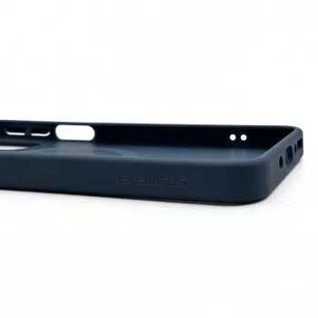 Evelatus Capa Shield para Samsung Galaxy A17 4G / A17 5G com MagSafe e suporte, azul-marinho mate