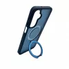 Evelatus Capa Shield para Samsung Galaxy A17 4G / A17 5G com MagSafe e suporte, azul-marinho mate