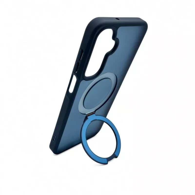 Evelatus Capa Shield para Samsung Galaxy A17 4G / A17 5G com MagSafe e suporte, azul-marinho mate