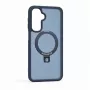 Evelatus Capa Shield para Samsung Galaxy A17 4G / A17 5G com MagSafe e suporte, azul-marinho mate