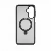 Evelatus Capa protetora para Samsung Galaxy A17 4G / A17 5G com MagSafe e suporte, anel mate cinzento-fumo