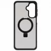 Evelatus Capa protetora para Samsung Galaxy A17 4G / A17 5G com MagSafe e suporte, anel mate preto