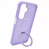 Evelatus Capa Shield para Samsung Galaxy A17 4G / A17 5G com MagSafe e suporte, anel mate, lilás lavanda