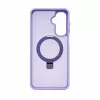 Evelatus Capa Shield para Samsung Galaxy A17 4G / A17 5G com MagSafe e suporte, anel mate, lilás lavanda